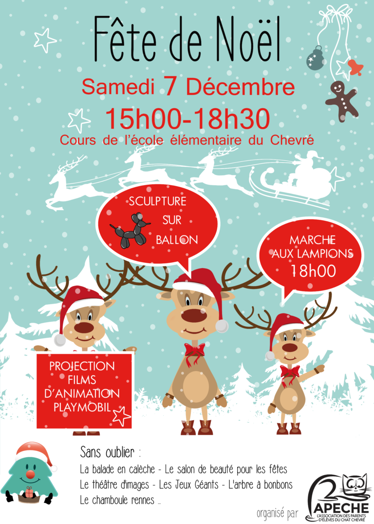 fête de Noël des écoles publiques L’APECHE